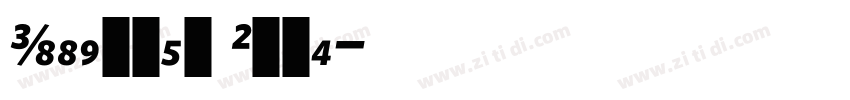 Whitney Bold字体转换